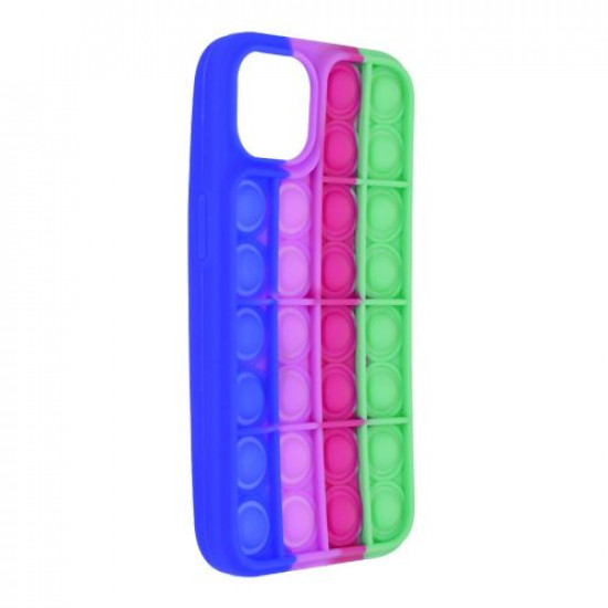 Silicon Marble Case iPhone 6/6s SM7 Blue/Pink