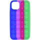 Silicon Marble Case iPhone 6/6s SM7 Blue/Pink