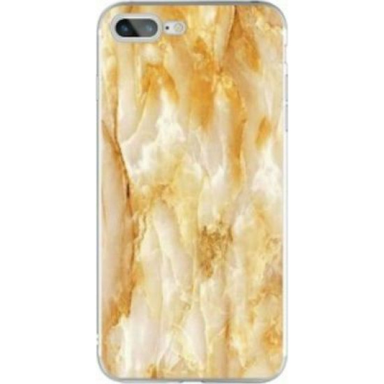 Silicon Marble Case iPhone 6/6s Plus SM17 Yellow