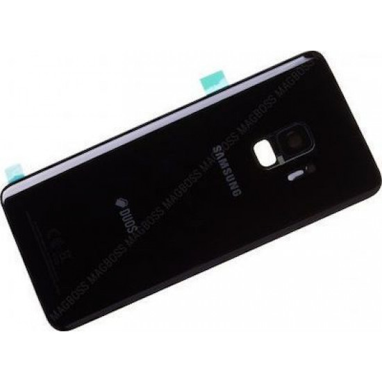 Back Cover DUAL For Samsung S9 Black