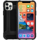 Θήκη Goospery Metallic Armor για Apple iPhone 12 / 12 Pro Μαύρο