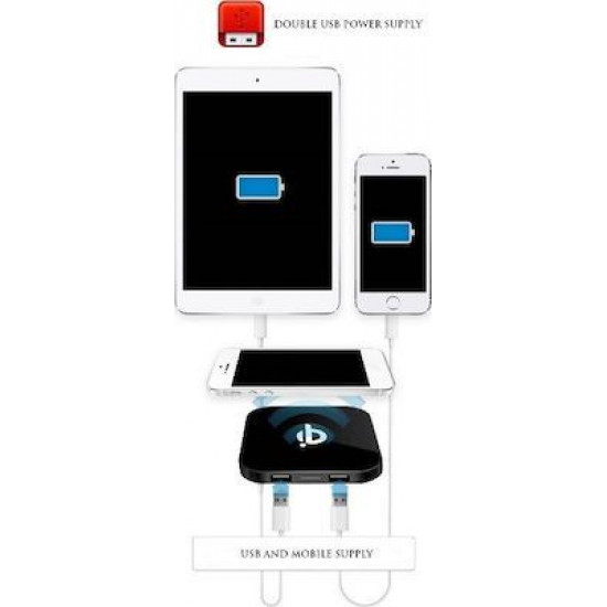 Wireless Charger QI 3 in 1 White