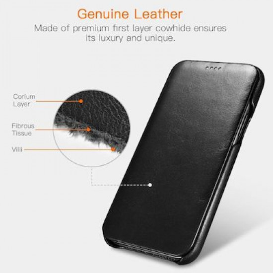 iCarer RIX 1109 iPhone 11 Pro Max Side-Open Black