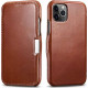 iCarer RIX 1109 iPhone 11 Pro Max Side-Open Brown