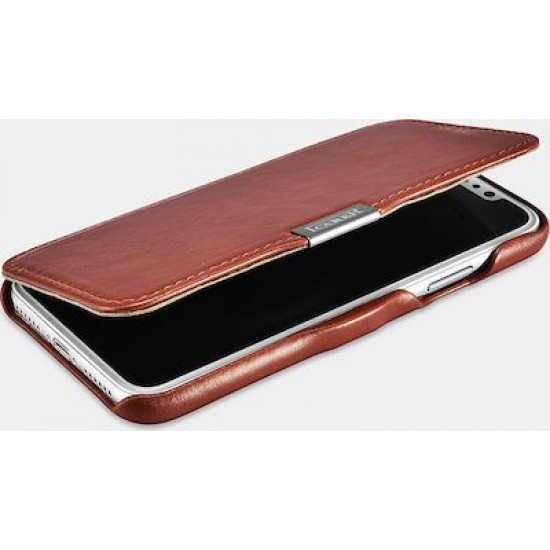 iCarer RIX 1109 iPhone 11 Pro Max Side-Open Brown