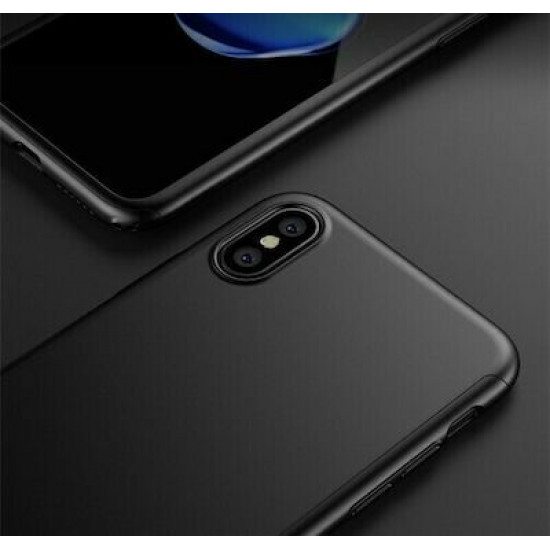 360 Full Cover & Temp.Glass iPhone XR Black