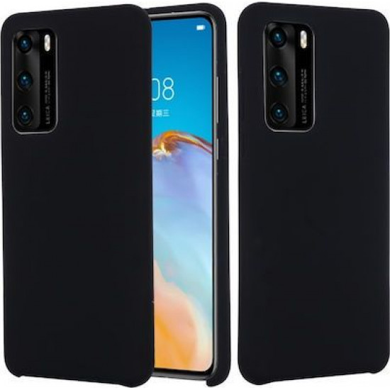My Colors Liquid Silicon For Huawei P40 Pro Black