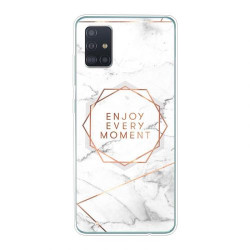 Silicon Marble Case Samsung S20 Plus SM 16 White/Gold
