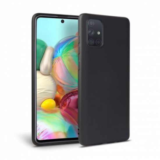 My Colors Liquid Silicon For Samsung A41 Black