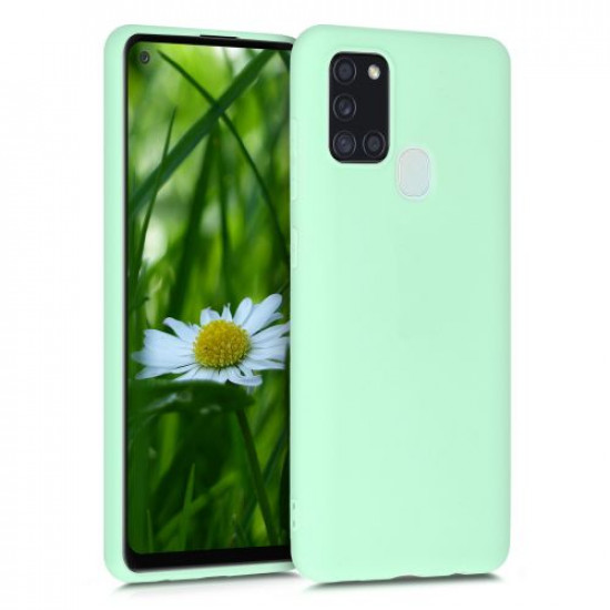 My Colors Liquid Silicon For Samsung A21S Light Green