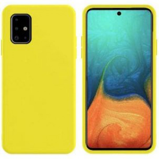 My Colors Liquid Silicon For Samsung A51 Yellow