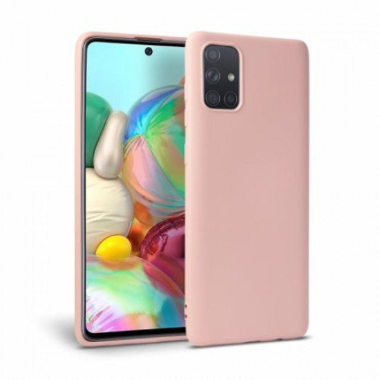 My Colors Liquid Silicon For Samsung A71 Pink