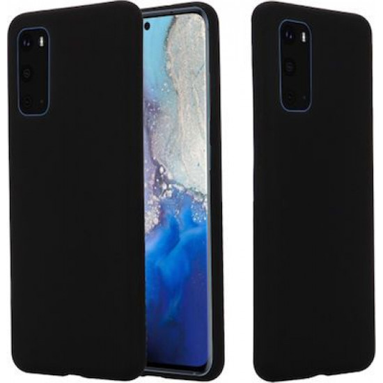 My Colors Liquid Silicon For Samsung S20  Black
