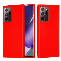My Colors Liquid Silicon For Samsung Note 20 Ultra Red