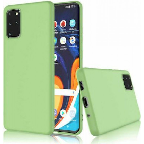 My Colors Liquid Silicon For Samsung S20 Plus Light Green