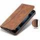 Bodycell Book Case Pu Leather iPhone 12 Mini Brown