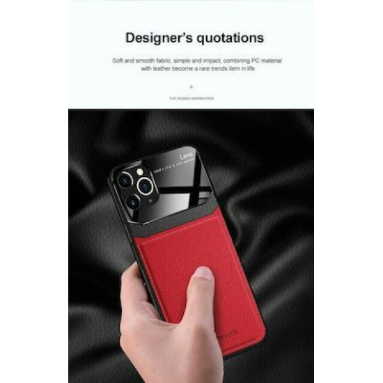 Bodycell Back Cover Plexiglass For iPhone 11 Pro Max Red