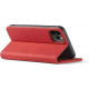 Bodycell Book Case Pu Leather iPhone 12/12 Pro Red