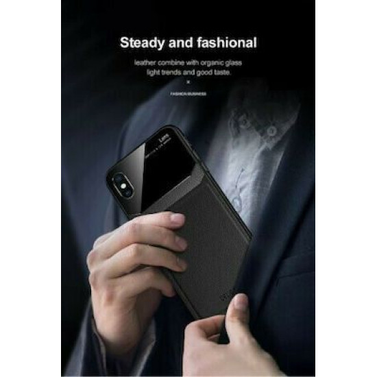 Bodycell Back Cover Plexiglass For iPhone X/XS Black
