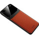 Bodycell Back Cover Plexiglass For iPhone 7/8 Plus Brown