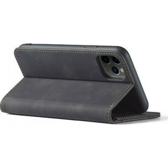 Bodycell Book Case Pu Leather iPhone 12 Pro Max Black