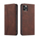Bodycell Book Case Pu Leather iPhone 12 Pro Max Dark Brown