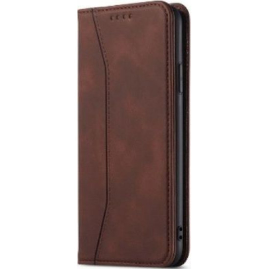 Bodycell Book Case Pu Leather iPhone 12 Pro Max Dark Brown