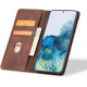 Bodycell Book Case Pu Leather iPhone 12 Pro Max Dark Brown