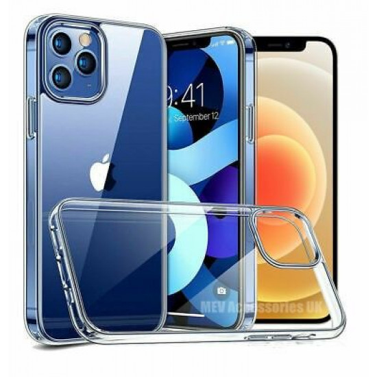 Bodycell Clear Silicon Case For iPhone 12/12 Pro