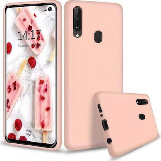 My Colors Liquid Silicon For Samsung A20S Pink