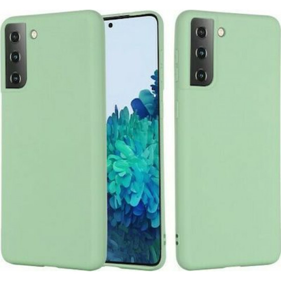 My Colors Liquid Silicon For Samsung S21 Plus Light Green