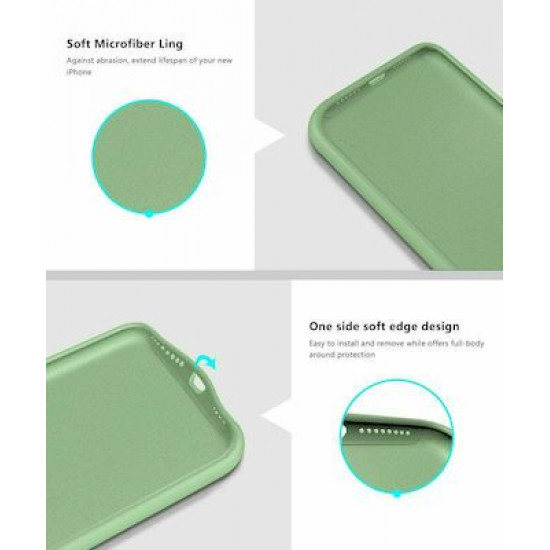 My Colors Liquid Silicon For Samsung S21 Plus Light Green