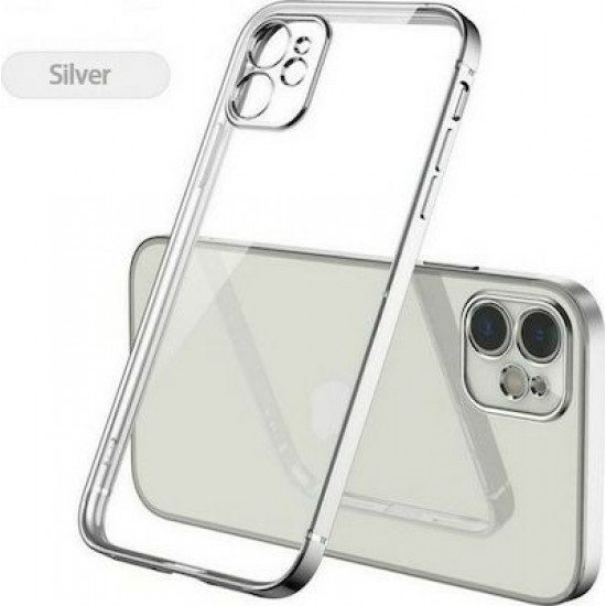 Bodycell Back Cover HD Clear For iPhone 12 Pro Max Silver