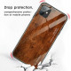 Bodycell Back Cover Wood Temp.Glass For iPhone 12 /12 Pro