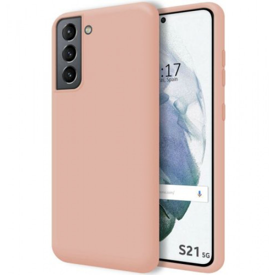 My Colors Liquid Silicon For Samsung S21  Pink