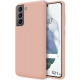 My Colors Liquid Silicon For Samsung S21  Pink