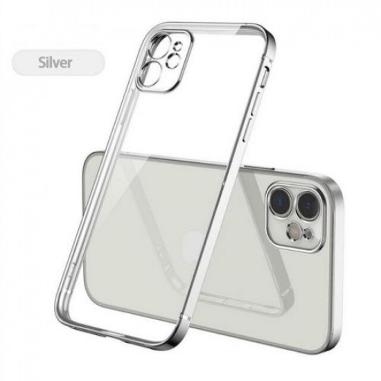 Bodycell Back Cover HD Clear For iPhone 12 mini Silver
