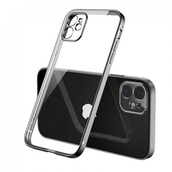 Bodycell Back Cover HD Clear For iPhone 11  Black