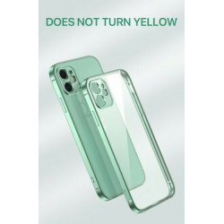 Bodycell Back Cover HD Clear For iPhone 11  Green