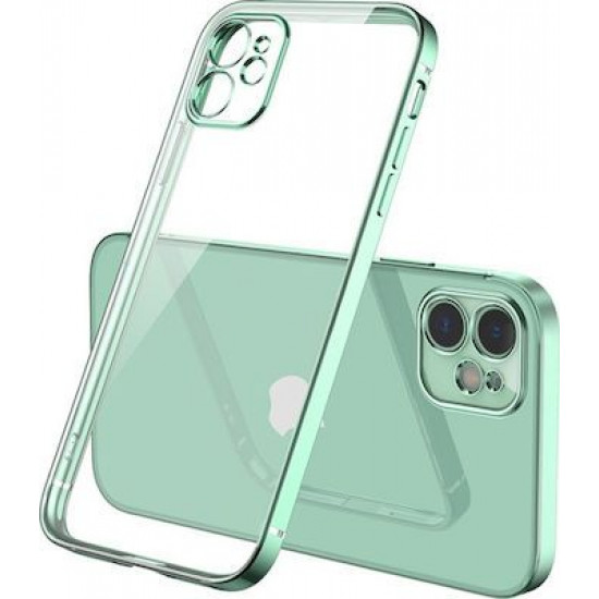 Bodycell Back Cover HD Clear For iPhone 11 Pro  Green