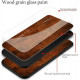 Bodycell Back Cover Wood Temp.Glass For iPhone 12 Mini