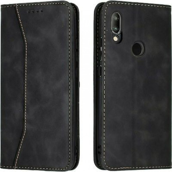 Bodycell Book Case Pu Leather Xiaomi Redmi 7 Black