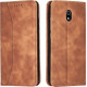 Bodycell Book Case Pu Leather Xiaomi Redmi 8A Brown