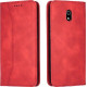 Bodycell Book Case Pu Leather Xiaomi Redmi 8A Red