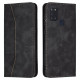Bodycell Book Case Pu Leather Samsung A21S Black