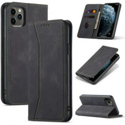 Bodycell Book Case Pu Leather Samsung A21S Black