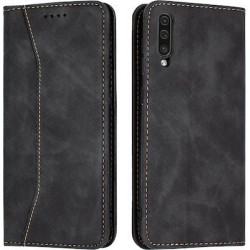 Bodycell Book Case Pu Leather Samsung A50/A30S Black