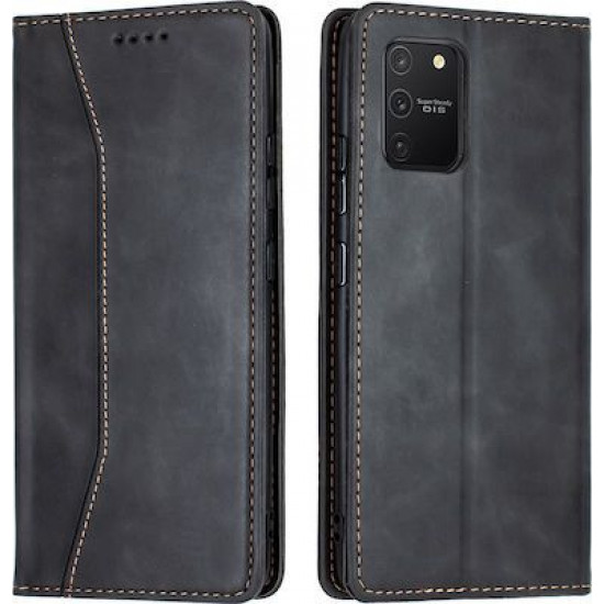 Bodycell Book Case Pu Leather Samsung S10 Lite Black