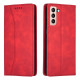 Bodycell Book Case Pu Leather Samsung S21 Plus Red