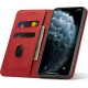 Bodycell Book Case Pu Leather Samsung S21 Ultra Red